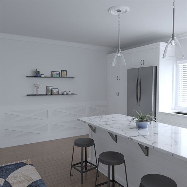 Image of Modern, Farmhouse, Craftsman Wainscot